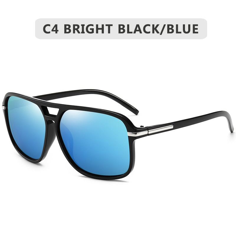 Fashion Men Cool Square Polarized Sunglasses