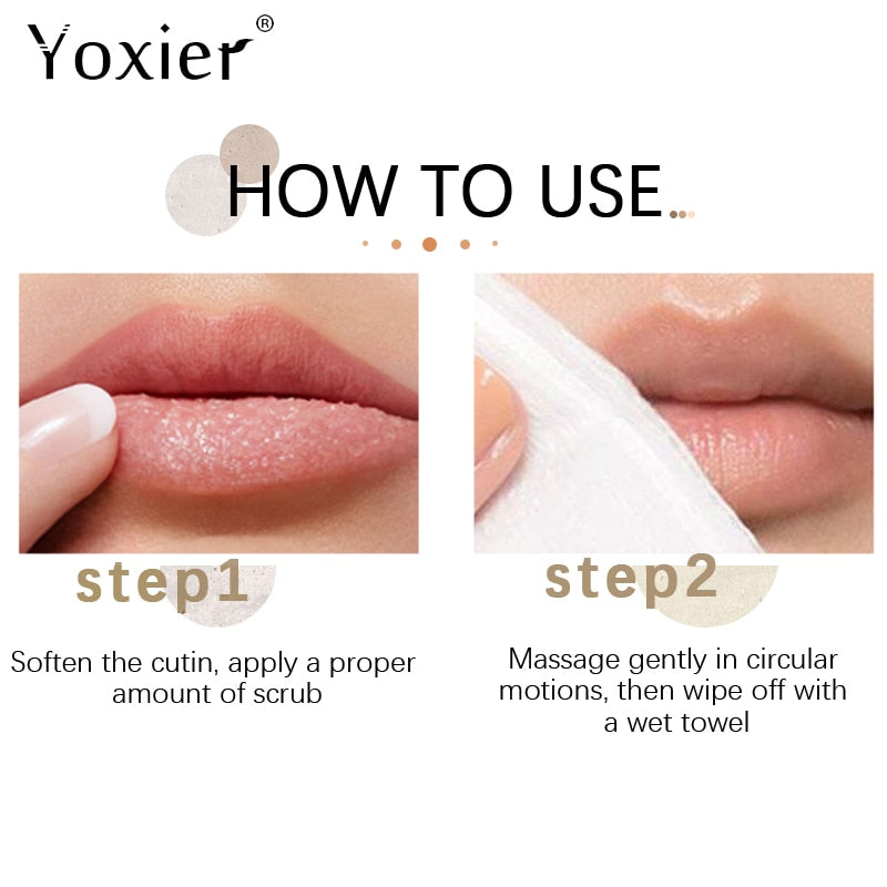 YOXIER Lip Lightening Scrub Balm Remove