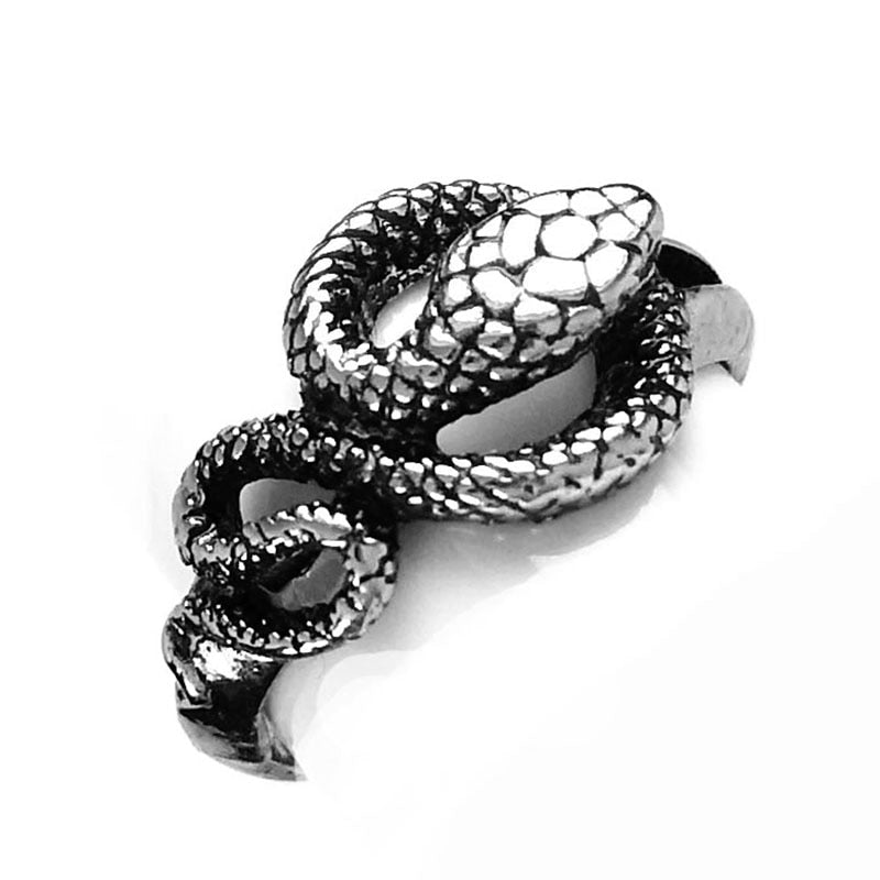 Bague Pour Femme Fille Serpent Sourire