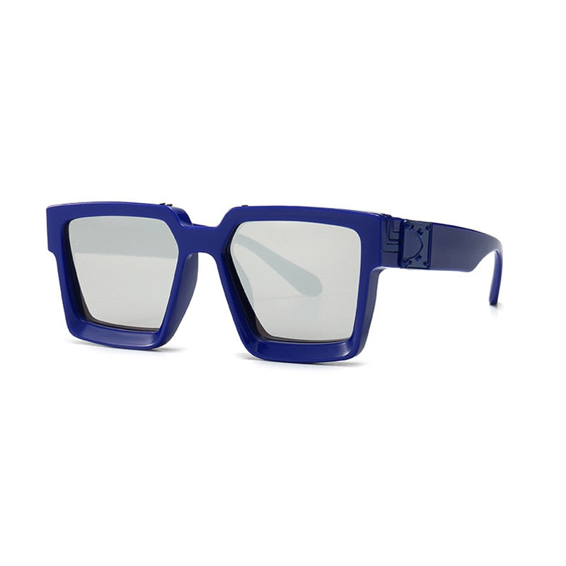 SHAUNA Retro Square Sunglasses