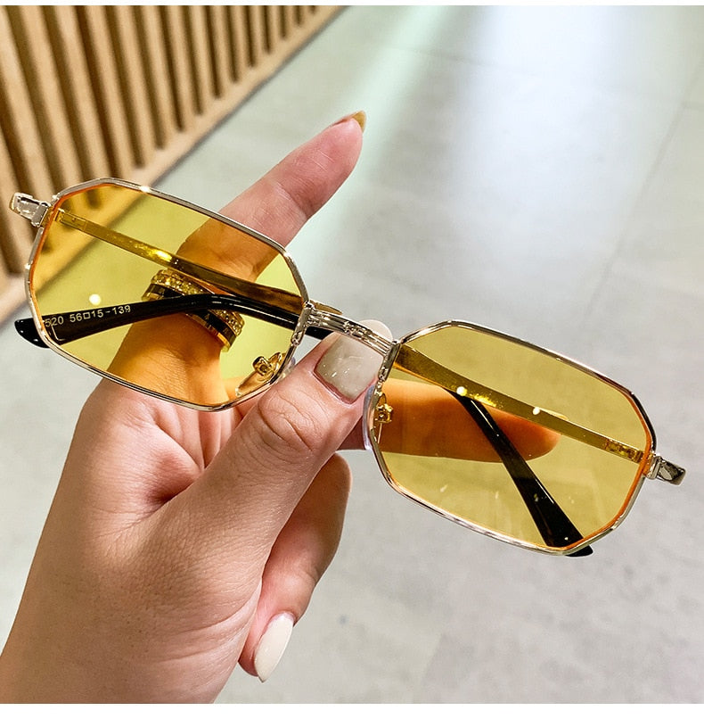 Sunglasses Fashion Rectangle Women