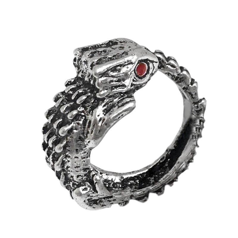 Bague Pour Femme Fille Serpent Sourire