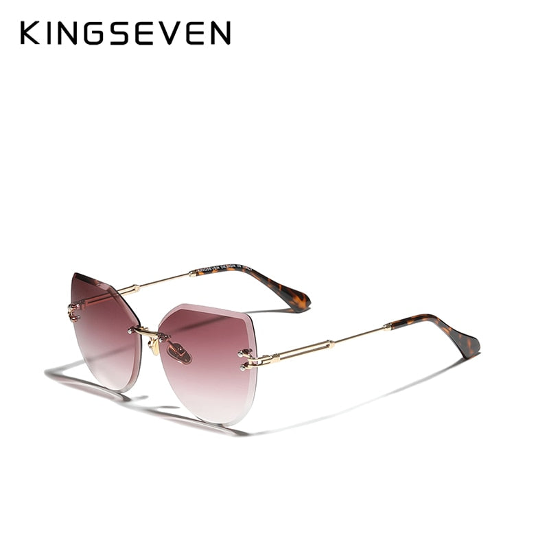 KINGSEVEN Cat Eye Sunglasses Women