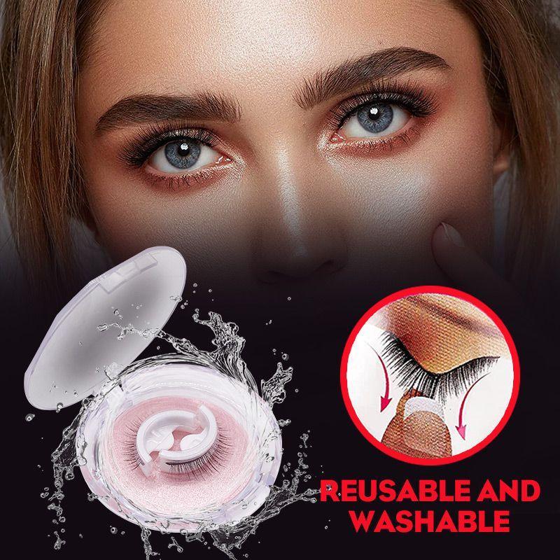 Reusable Self-Adhesive Eyelashes Natural