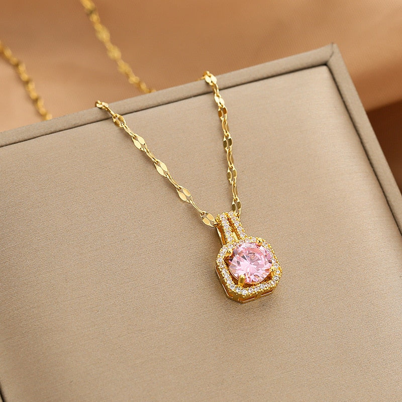 Gold Color Necklace for Women