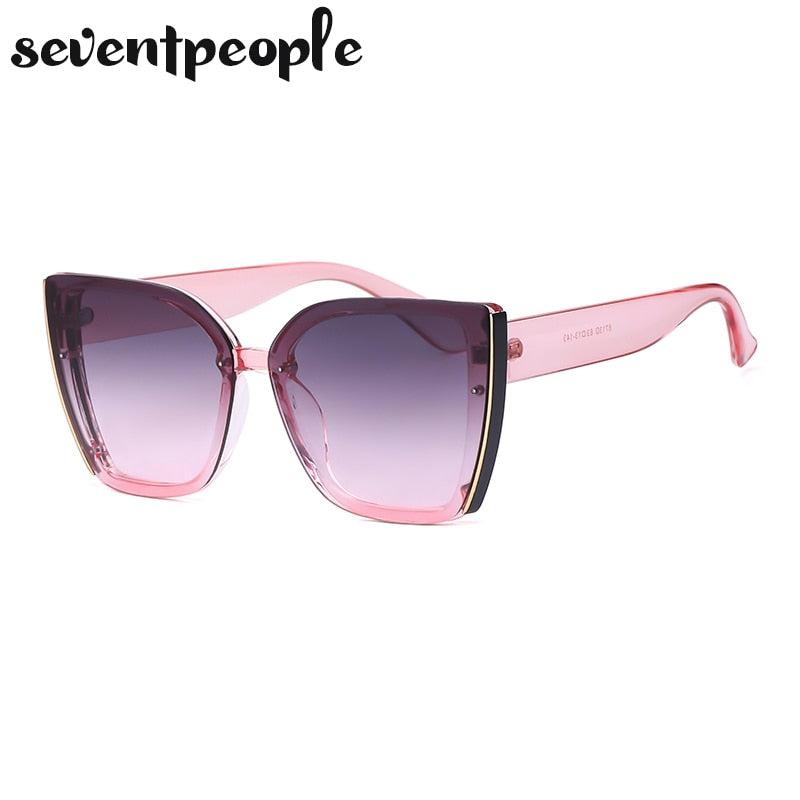 Oversized Cat Eye Sunglasses Women 2022