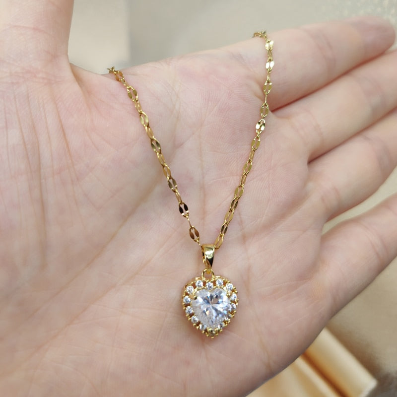 Gold Color Necklace for Women