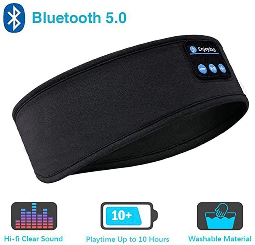 Casque de sommeil Bluetooth Bandeau de sport