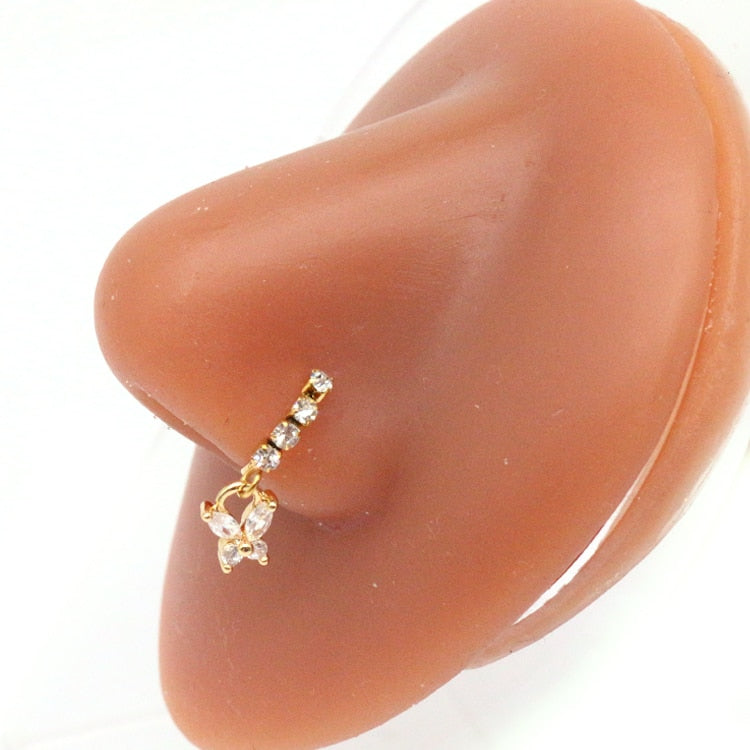 Piercing Nose Ring stone