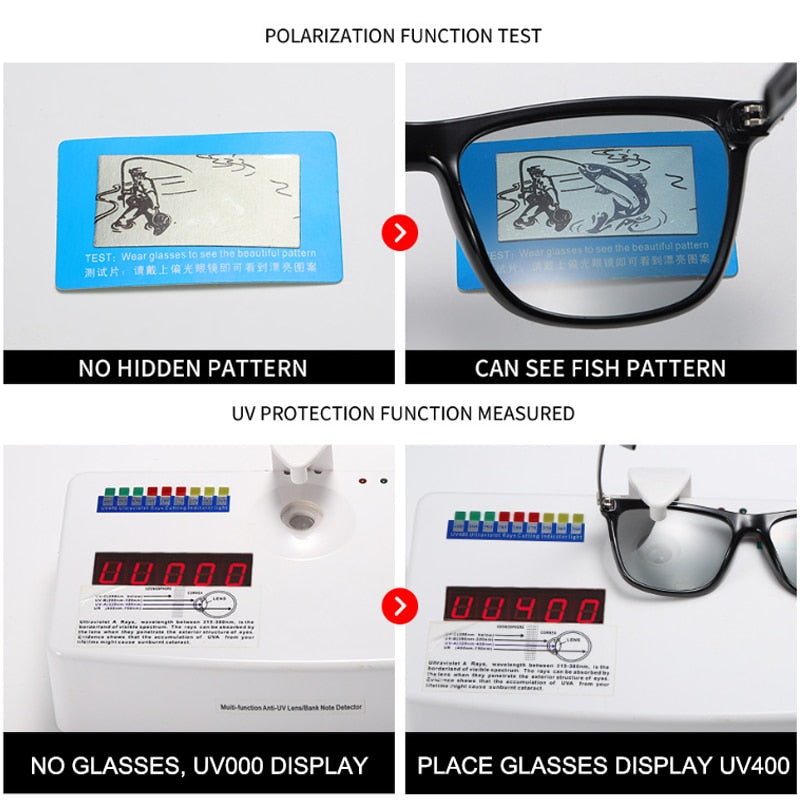 Lunettes de soleil polarisées SIMPRECT pour hommes