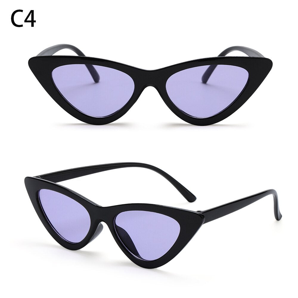 1PC Sexy Cat Eye Triangle Sunglasses