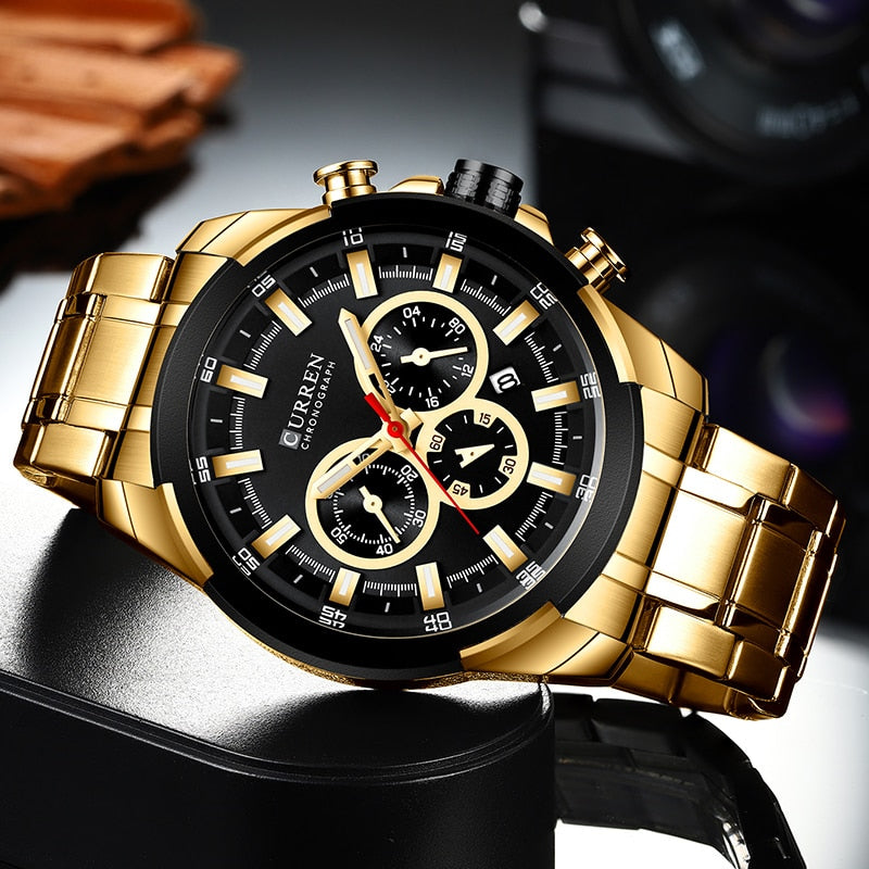 CURREN Men’s Watches Top Brand