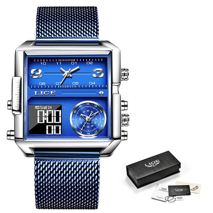 2022 LIGE Digital Watches Mens