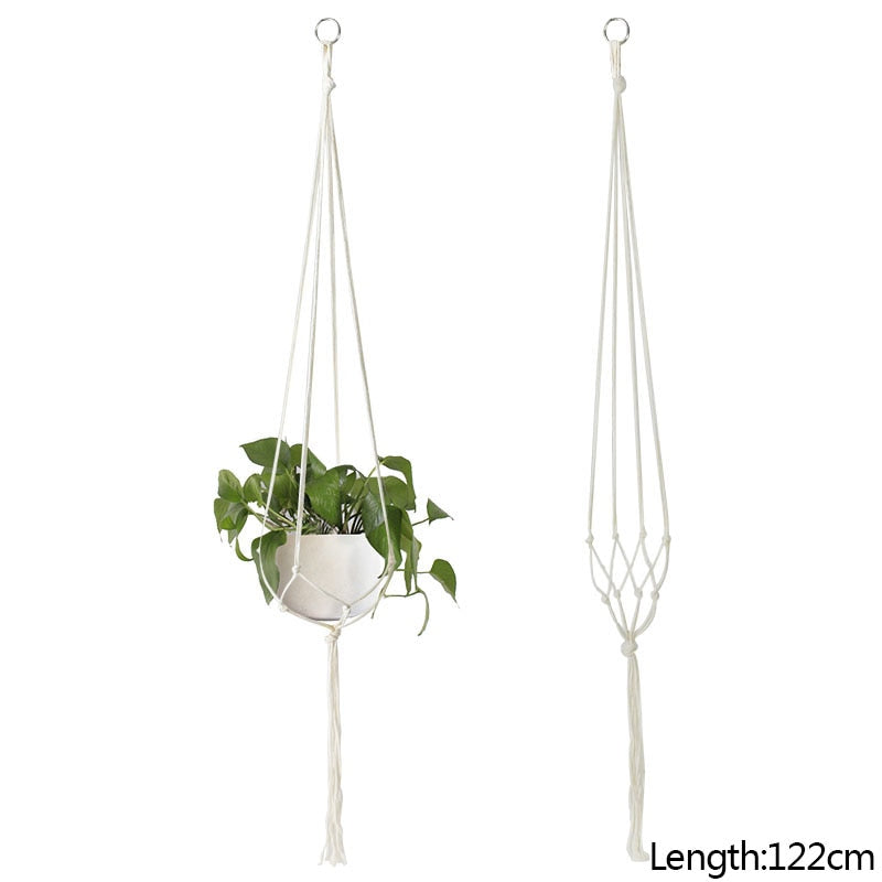 Macrame Plant Hanger Baskets Flower Pots