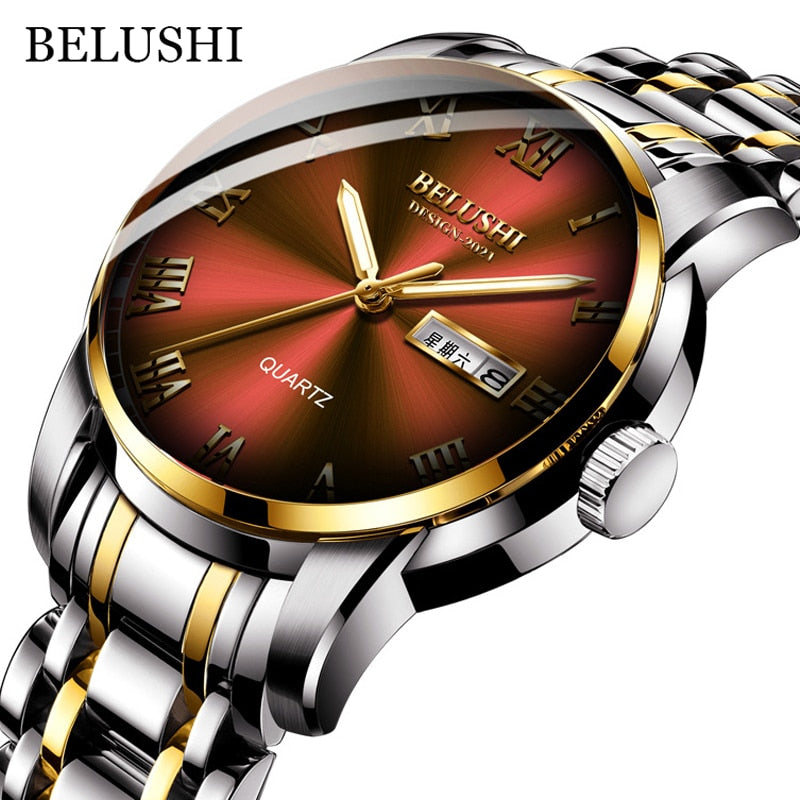 BELUSHI Top Marque Montre Hommes