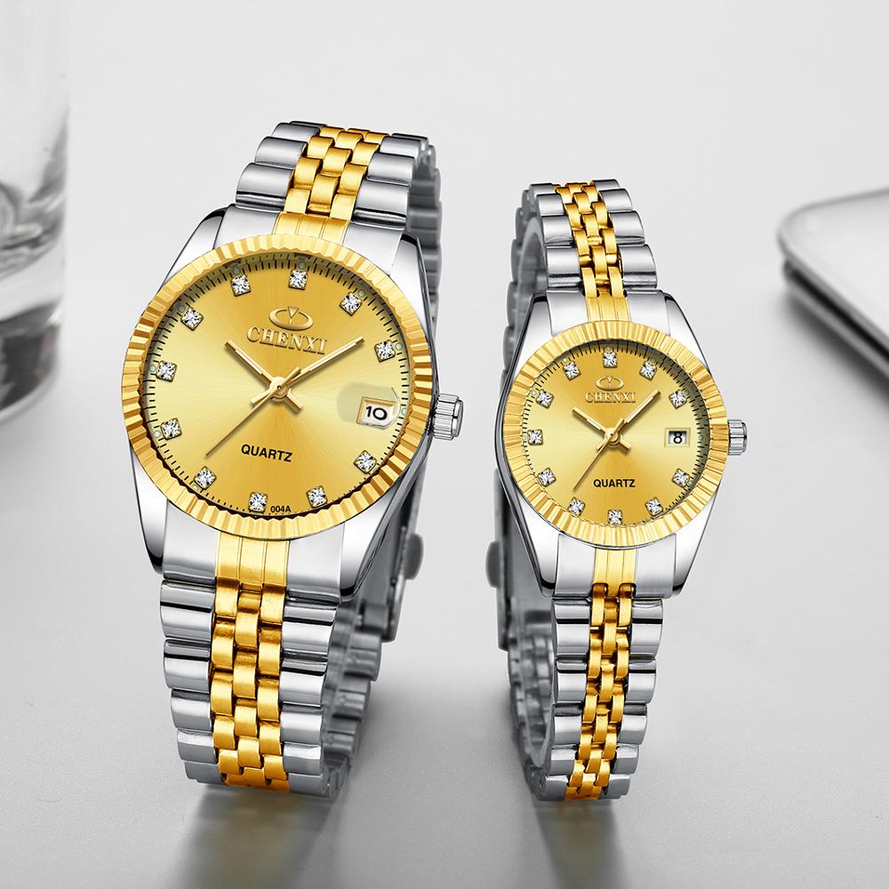 CHENXI 1 pièces montre de couple de luxe