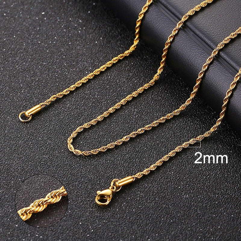 Vnox Cuban Chain Necklace