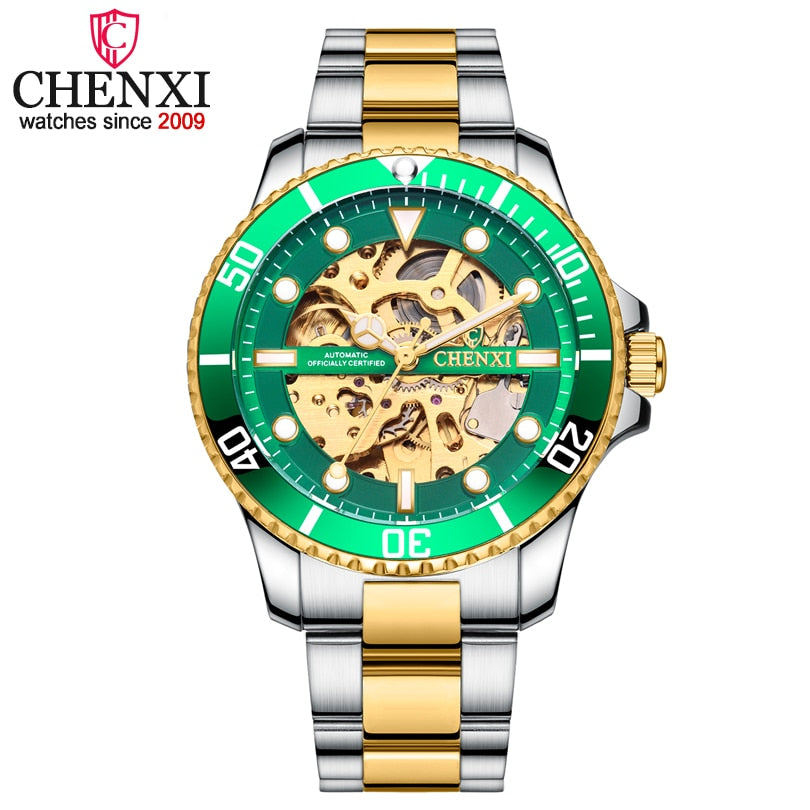 CHENXI Brand Luxury Classic Blue Men