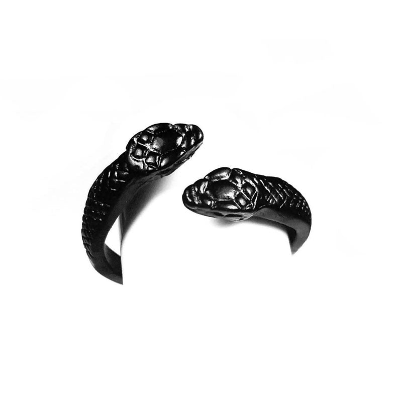 Bague Pour Femme Fille Serpent Sourire