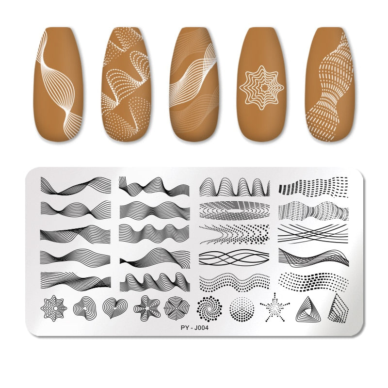 PICT YOU 12*6cm Nail Art Templates