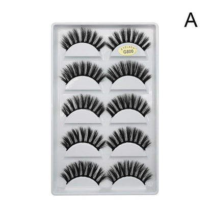 3D Eyelashes Hand Made Reusable Natural