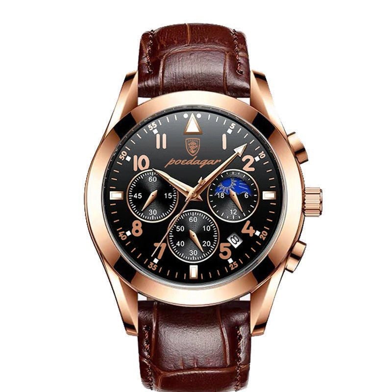 POEDAGAR 2021 nouvelle montre pour homme