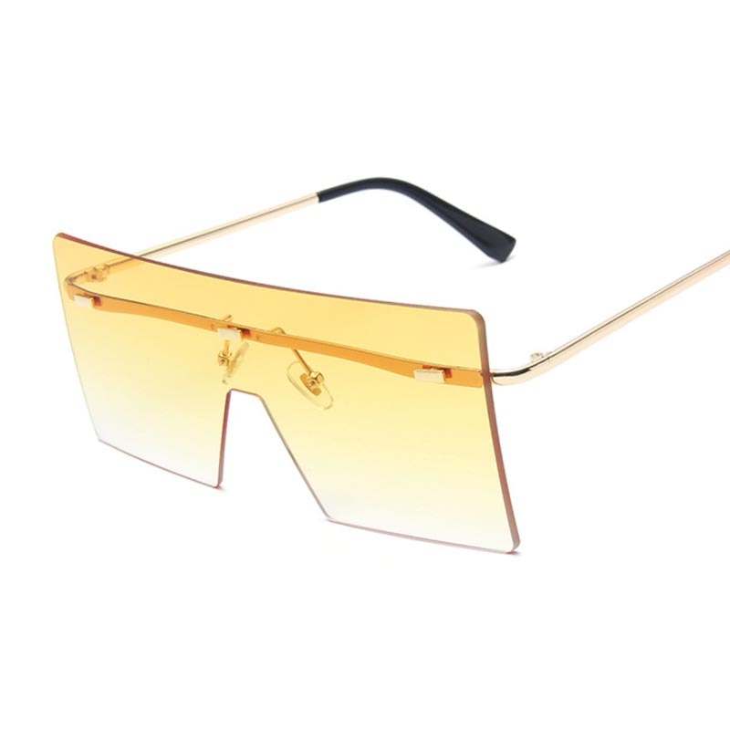 Lunettes de soleil carrées vintage femmes