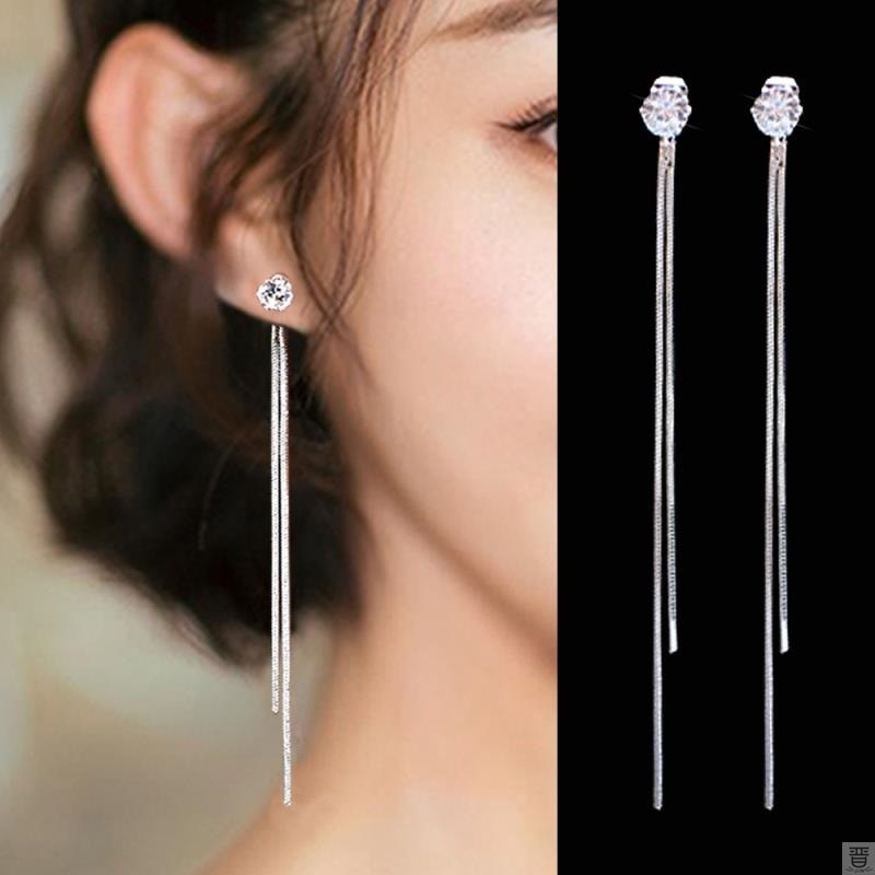 Tendance Simulation Perle Longues Boucles D'oreilles