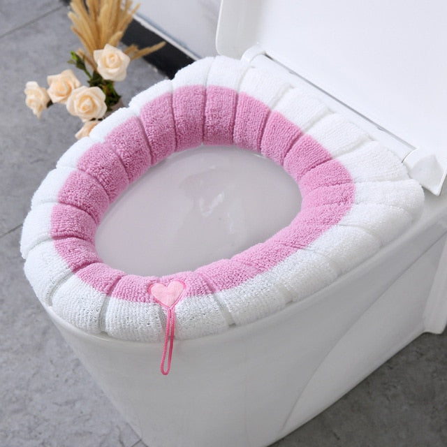 Couverture de siège de toilette chaude Closestool Mat 1Pcs