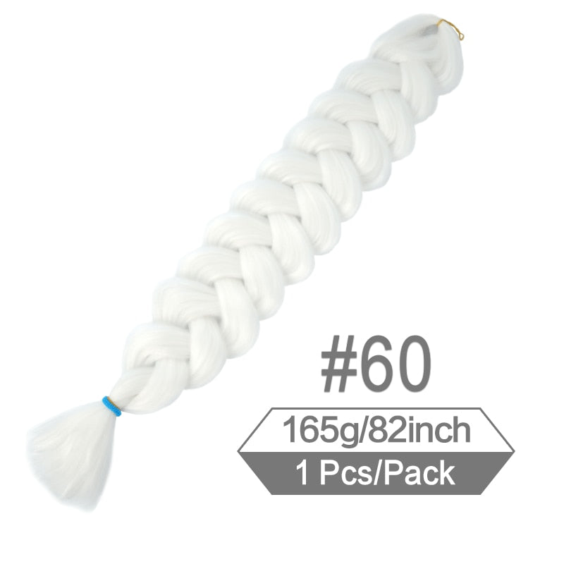 82 Inch 165g/Pack Synthetic Crochet Hair