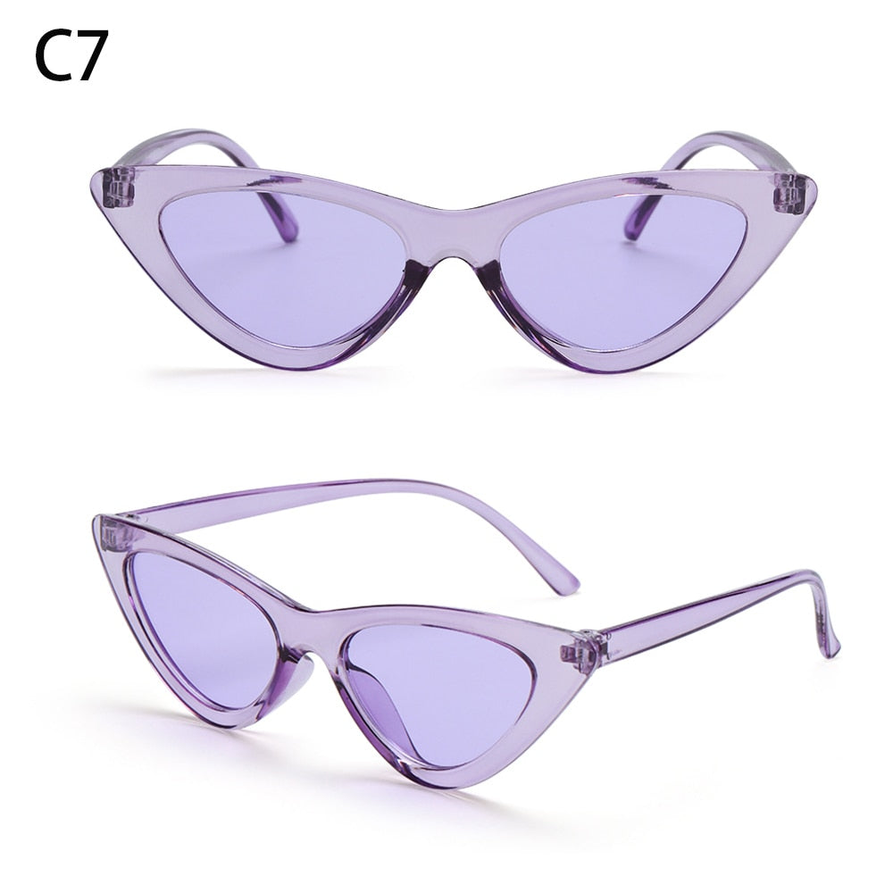 1PC Sexy Cat Eye Triangle Sunglasses