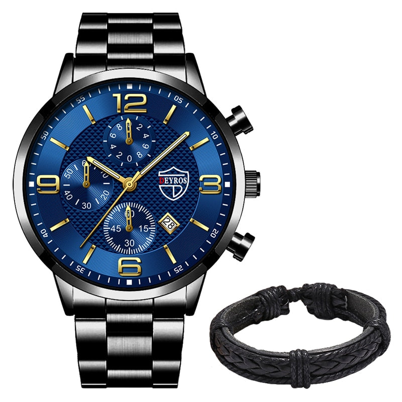 Bracelet et montres de luxe en or pour hommes