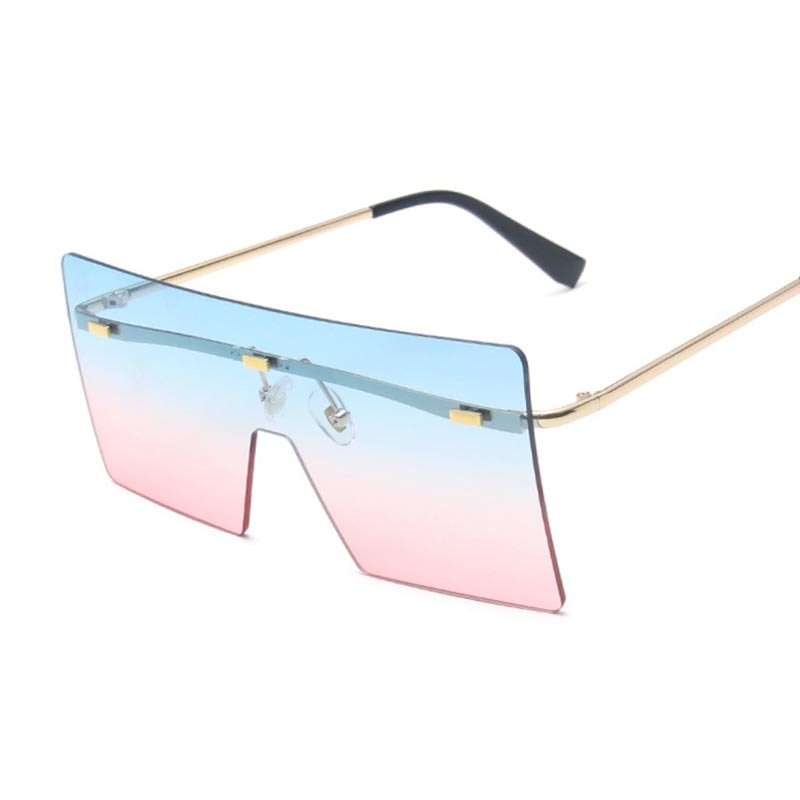 Lunettes de soleil carrées vintage femmes