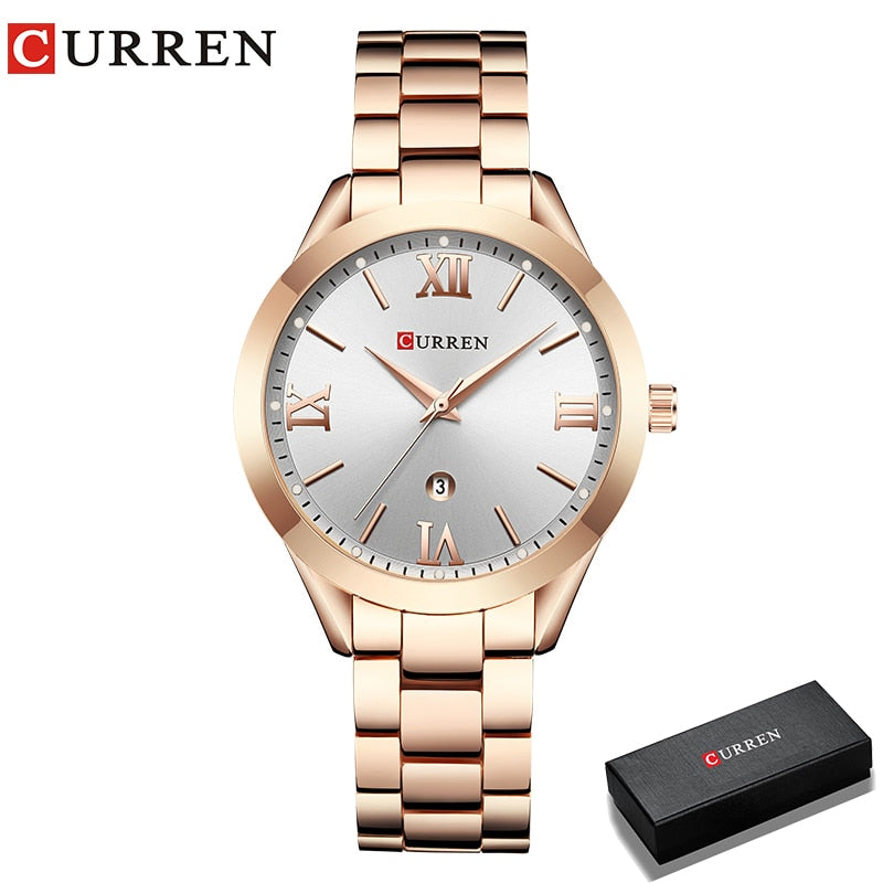 CURREN Gold Watch Women