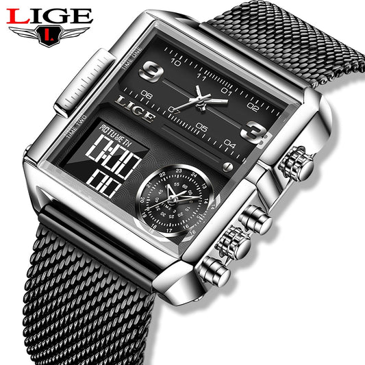 2022 LIGE Digital Watches Mens