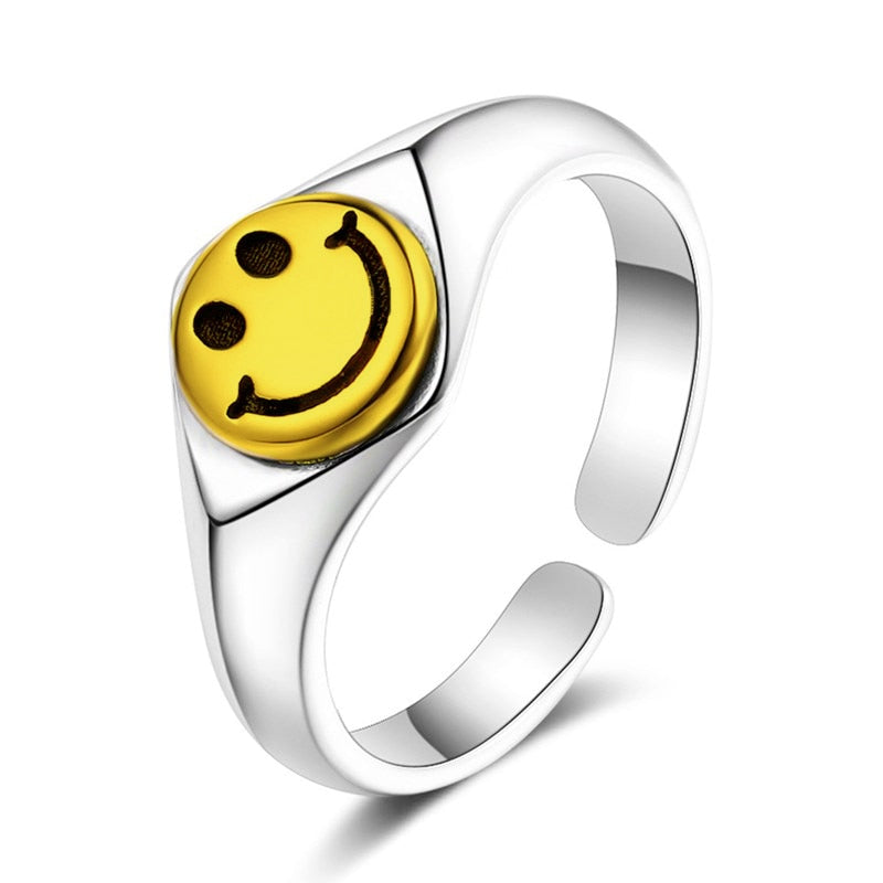 Bague Pour Femme Fille Serpent Sourire