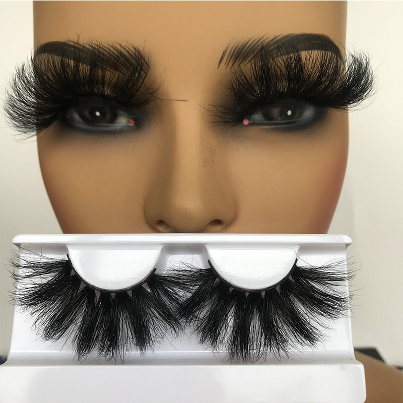 Sleek Chic Fluffy False Eyelashes 25mm