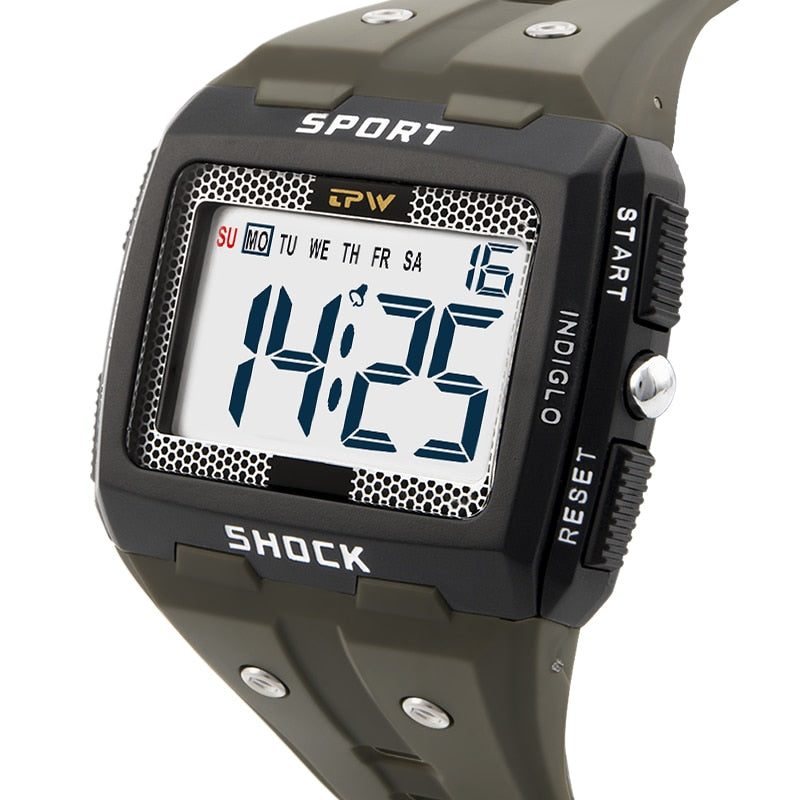 Water Resistant Men Digital Watch