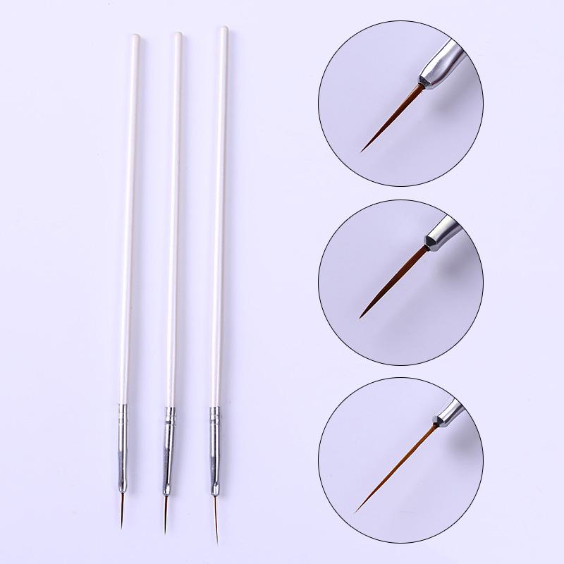 3Pcs French Stripe Nail Art Liner