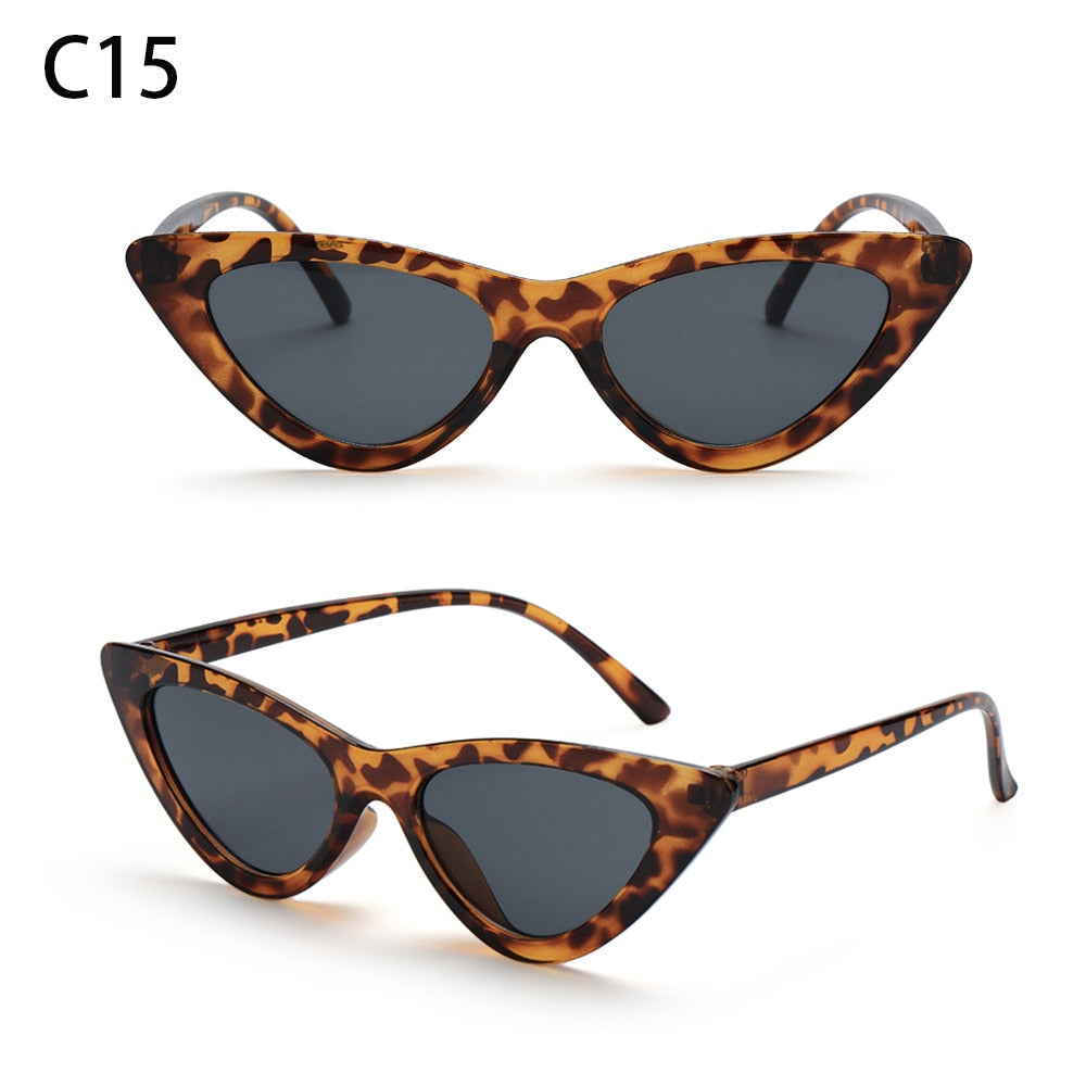 1PC Sexy Cat Eye Triangle Sunglasses