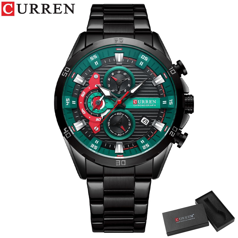 CURREN Nouvelles Montres Homme Chronographe