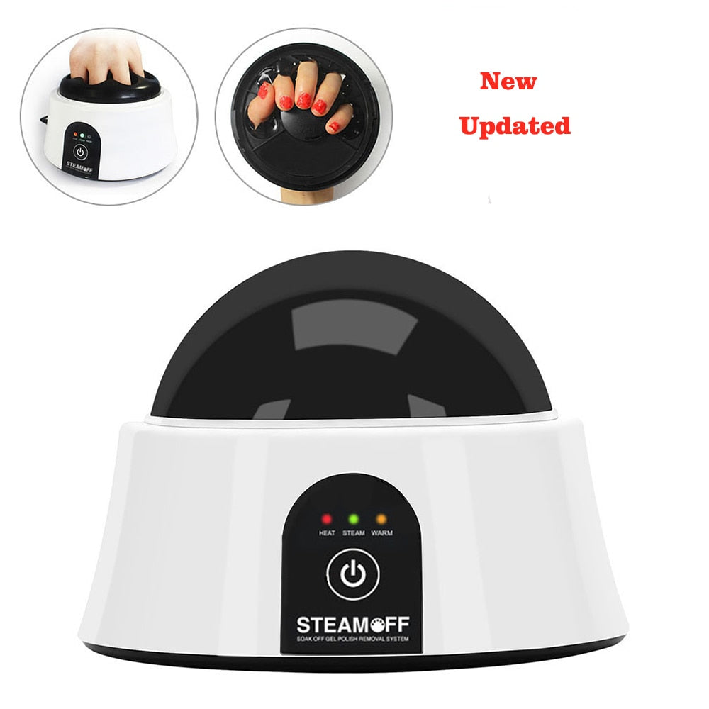 Nail Steamer Steam Off Gel Dissolvant pour vernis à ongles