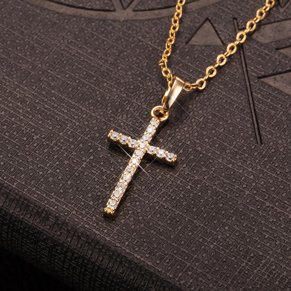 Collier pendentif pendentif croix mode