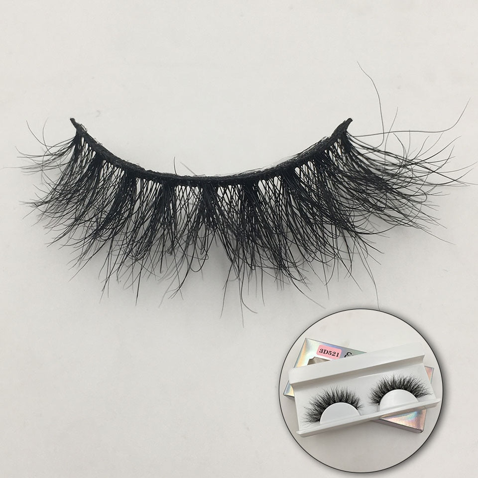 RED SIREN Fluffy Mink Lashes Court