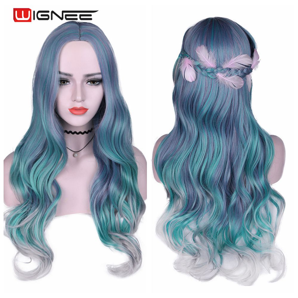 Wignee Long Wavy Synthetic Wigs