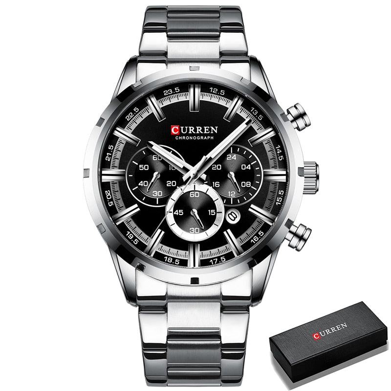 CURREN Men Watch Top Brand Luxury