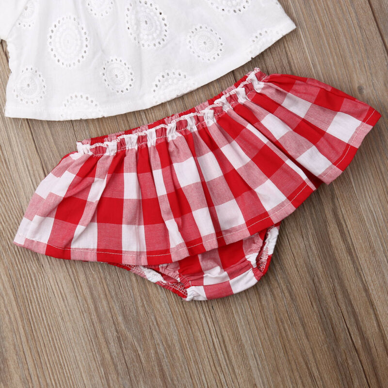 Lioraitiin 3Pcs Set 0-24M Newborn Baby Girl