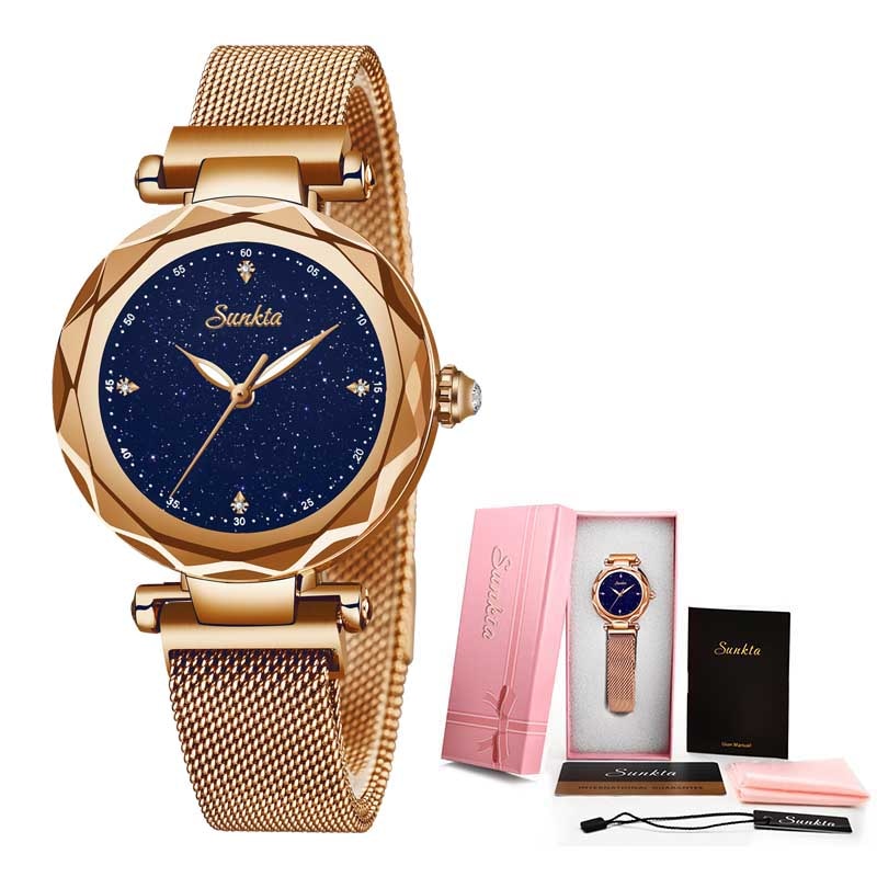 SUNKTA Quartz Femmes Montres