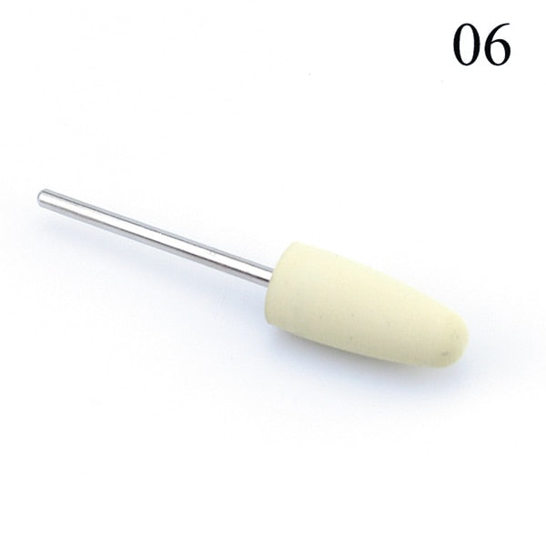 1pcs Silicone Nail Drill Milling Cutter