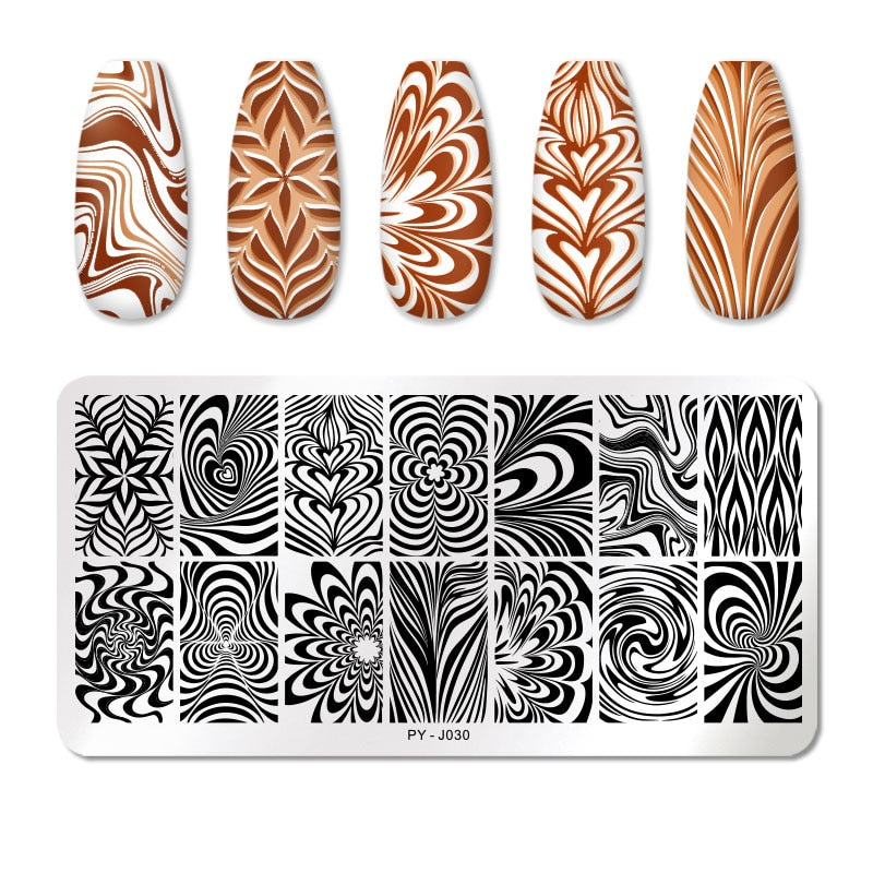 PICT YOU 12*6cm Nail Art Templates